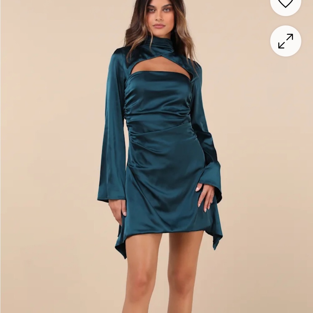 Lulu's Teal Dress